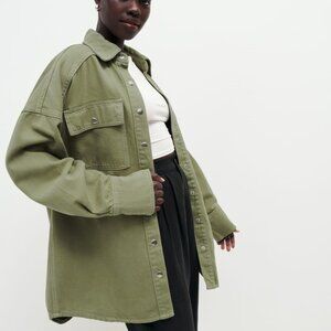 Reformation Ace Oversized Shirt Jacket (NWT)